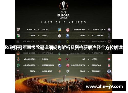 欧联杯冠军晋级欧冠详细规则解析及资格获取途径全方位解读 欧联杯冠军晋级欧冠详细规则解析及资格获取途径全方位解读